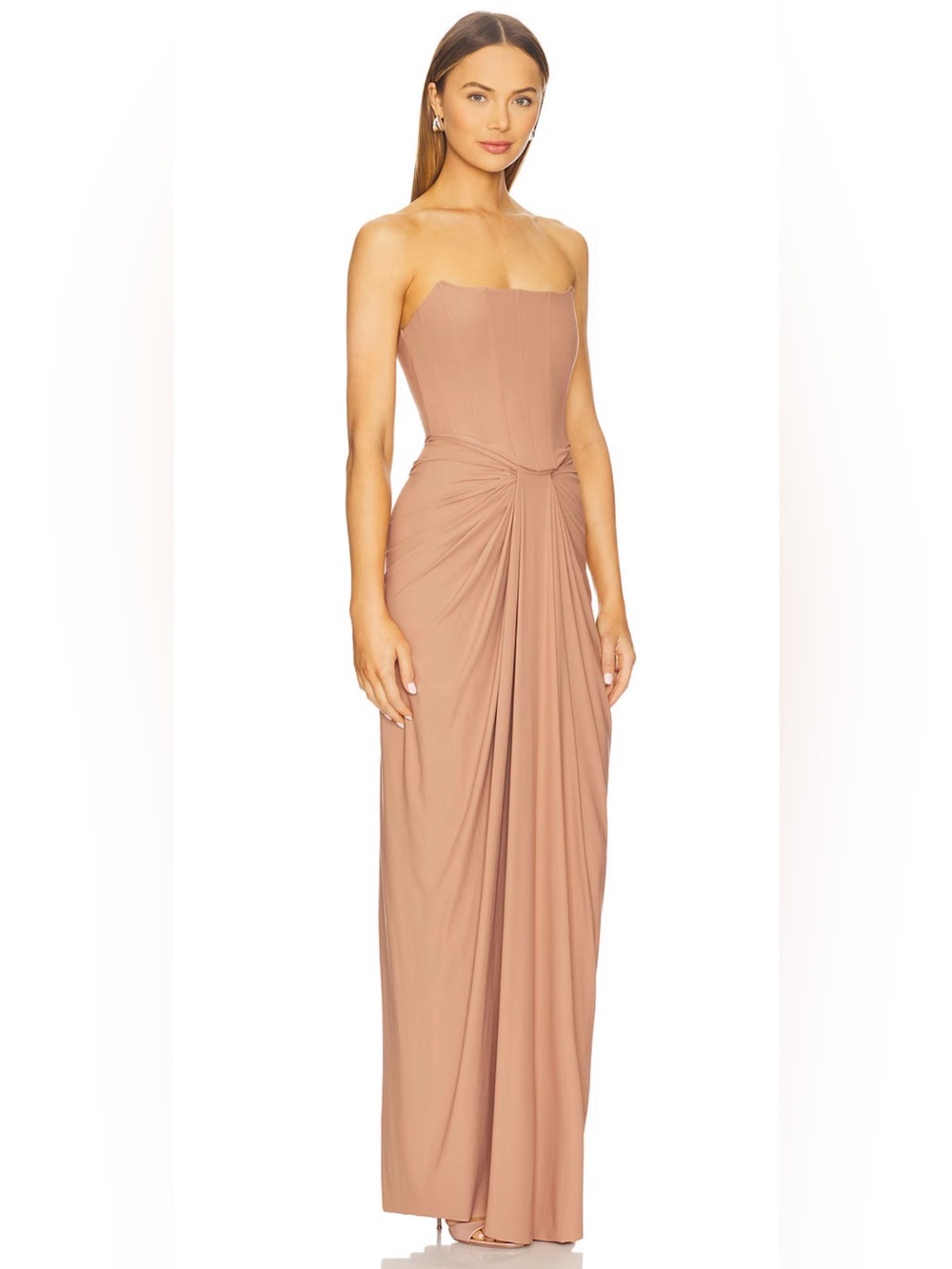 Deme REVOLVE $350msrp pearl gown NWT